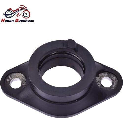 Motorcycle Carburetor Air Inlet Intake Manifold Boot Carb Flange For SUZUKI 42A DR200 DR 200 GXT200 QM200GY GS200 QM200J