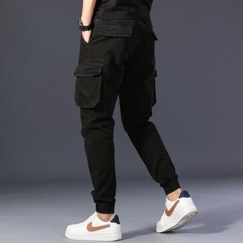 Mens Overalls 2020 New Cotton Comfortable Multi-pocket Boys Overalls Casual Outing Party Super Fit High Quality Hot Selling9061