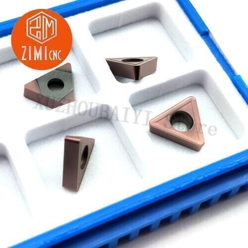Processing stainless steel TCMT110208-MT triangle indexable boring small knife grain outer circle inner hole CNC blade