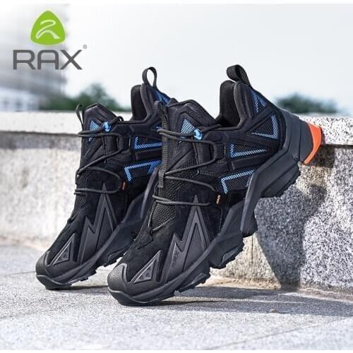 RAX Men Hiking Shoes Waterproof Breathable Tactical Combat Army Boots Desert Training Sneakers