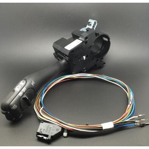BODENLA OEM Cruise Control Handle VW Switch CCS Stalk 18G 953 513 A Harness 1J1 970 011 F for VW Golf4 Jetta MK4 IV Bora