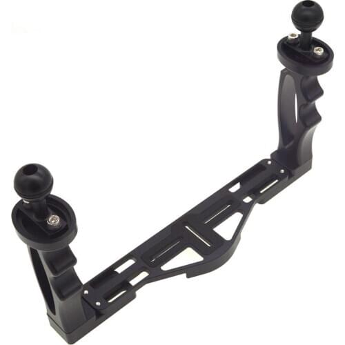 Yiwa Aluminium Alloy Tray Stabilizer Rig for Underwater Camera Housing Case Diving Tray Mount for GoPro DSLR Smartphones r35