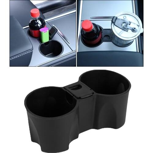 Silicone Car Cup Holder Shockproof for Tesla Model 3 Model Y Accessories