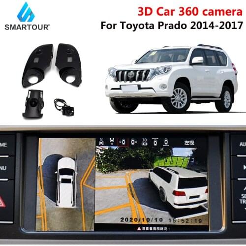 Smartour 3D HD 360 Car Surround View Monitoring System , Bird View System, 4 Camera DVR HD 1080P Recorder / Parking