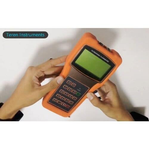 UFM-200H battery operated flow meter ultrasonic digital water flow sensor handheld flowmeter