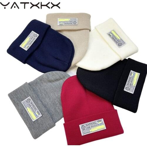 [YaTxKx] Blends Knitted Beanies Hat Winter Warm Ski Hats Men Women Multicolor Skullies Caps Soft Elastic Cap Sport Bonnet