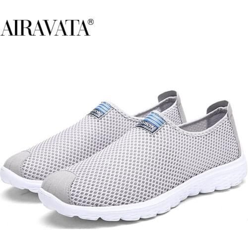 Unisex Lightweight Casual Shoes Womens Breathable Slip-on Walking Shoes Summer Hot Sale Fashion Mesh Men Sneakers Lovers Shoes