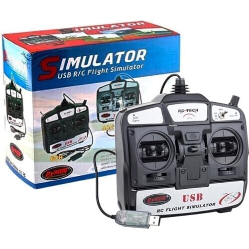 Introduction to Simulator USB Model Aircraft 6CH 3D Remote Control Helicopter Aircraft Flight G3 G3.5