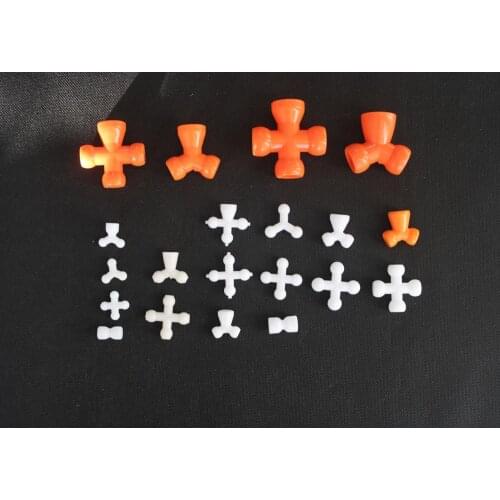 20pcs---cross--Y--shape skelton joint connector fit for14MM