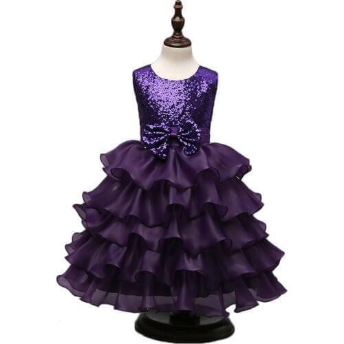 2017 Girls Dresses Princess dresses for girls Cute Tutu Dress wedding party birthday present Ropa de ninas vestidos princesa
