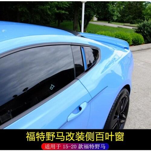 2021 Suitable For Ford 15-20 Modified Side Decorative Air Outlet Mustang Rear Triangle Louver