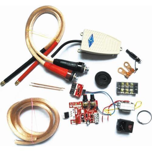 40A /100A Spot welding machine DIY assembly set Spot welding Controller Board Timing Current Time Current Digital Display