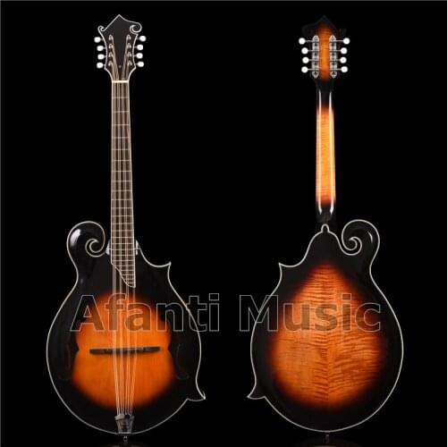 Afanti Music all solid wood Sunburst color / Afanti Octave Mandolin (AMD-824)
