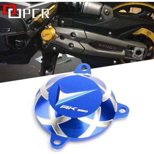 Motorcycle CNC Accessories Protective Shaft Front Hole Frame Protector For KYMCO AK550 AK 550 2017 2018 2019 2020 2021