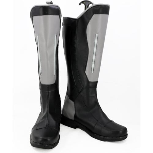 Star Discovery Trek Beyond Captain Kirk Cosplay Boots Shoes PU Leather Halloween For Adult Men Custom Made