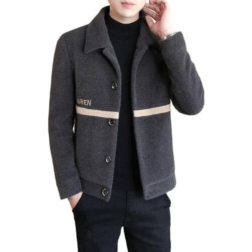 Men Full Sleeve Short Jacker Autumn And Winter Outwear And Causal Style Overcoats