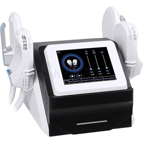 Factory Sale Tesla HIEMT Emslim Electromagnetic Muscle Stimulator Fat Removal Slimming Device EMS No Pain