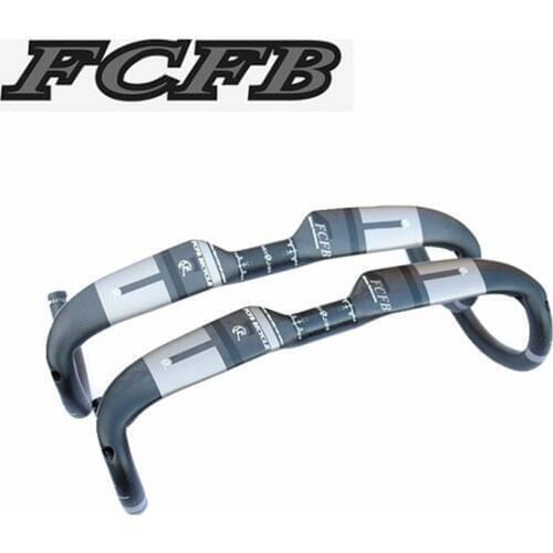 FCFB FW matt black 3k or UD carbon handlebar road bike mtb bike bar carbon parts internal cable routing Handlebar