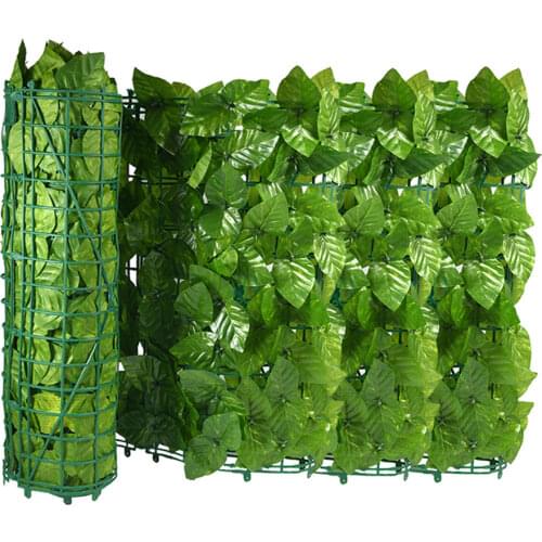 Artificial Leaf Privacy Fence Roll WallFence Privacy Fence Screen Outdoor Garden Backyard Balcony Fence Privacy Garden Fence