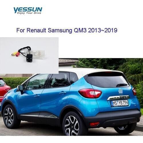 Yessun rear view camera For Renault captur kaptur Samsung QM3 2013~2019 CCD night view HD camera/parking license plate camera