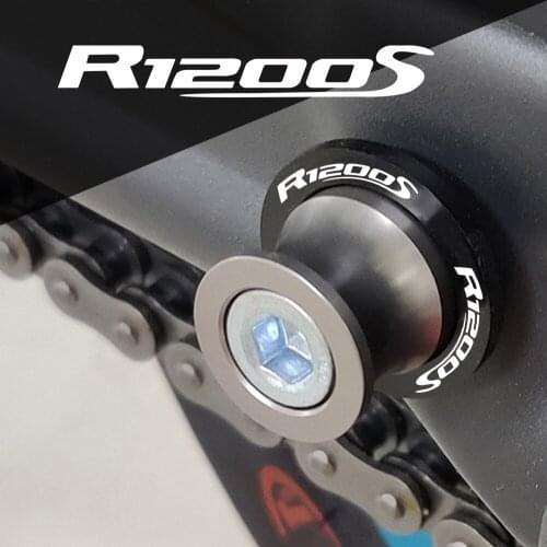 Motorcycle Swingarm Spools Slider 8MM Swingarm Stand Screws Slider Bobbins Protector For BMW R1200S 2006 2007 2008 2009 2010