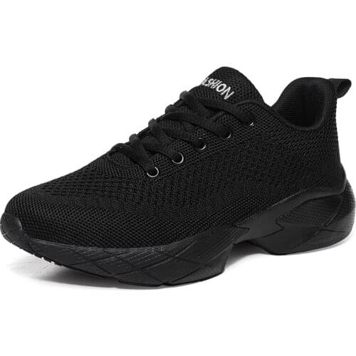 Zapatillas mujer sneakers Women Tennis Shoes Sports Shoes Mesh Lace-up Female Footwear Outdoor Thick Bottom Women Sneakers