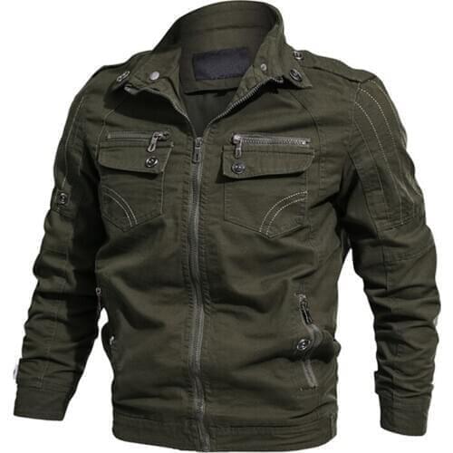 Multi Pocket Mens Pilot Military Tactical Jacket Spring Autumn Male Outdoor Riding Climbing Hiking Thin Coat Tops 6XL Big Size