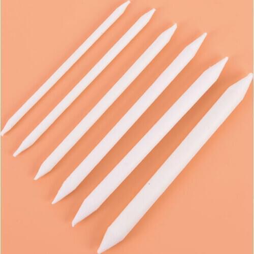 6pcs/set Blending Smudge Stump Stick Tortillon Sketch Art White Drawing Charcoal Sketcking Tool Rice Paper Pen Supplies