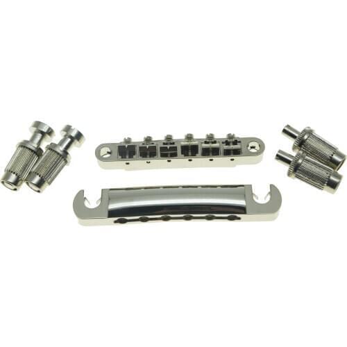 Genuine Epi LP Guitar Tune-O-Matic Bridge and Tailpiece Electric Guitar Bridge Set Hot Selling Chrome/Nickel/Black/Gold