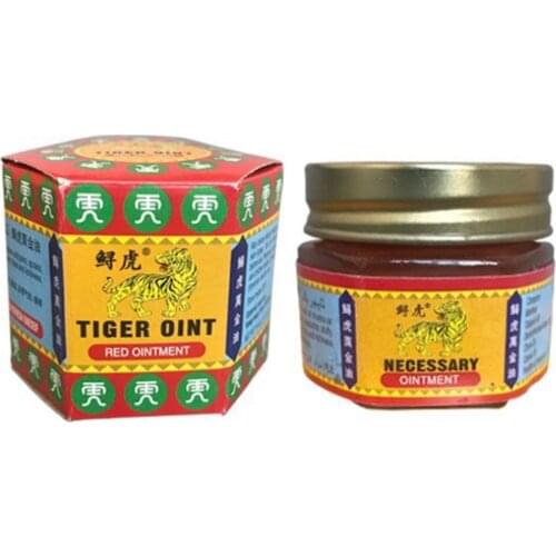 Natural Formula Red White Tiger Balm Ointment Muscle Pain Relief Ointment Soothe Itchy Essential Balm Ointment crack cream