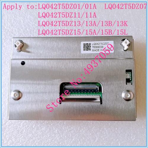 New 4.2 inch LCD monitor LQ042T5DZ01A LQ042T5DZ07 LQ042T5DZ13 car instrument display screen free shipping