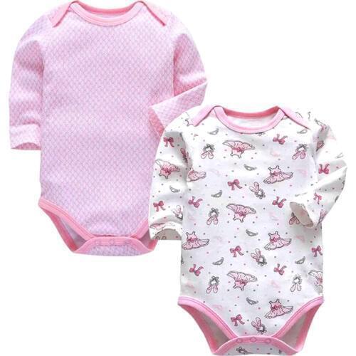 Baby girl Clothes Long Sleeve Boy Bodysuits Infant Underwear Pajamas Autumn Top Quality girl Boys jumpsuit 3M 24M baby Clothing