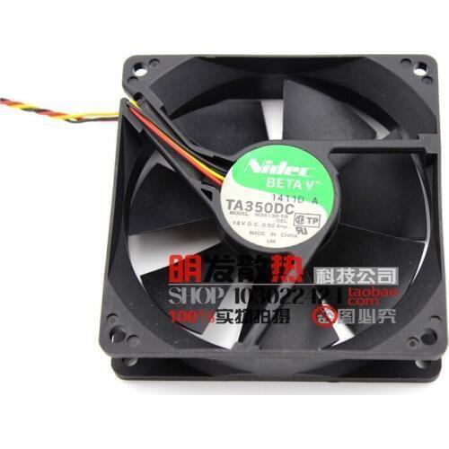 Original 9025 12V 0.50A TA350DC M34138-58 Power supply chassis cooling fan