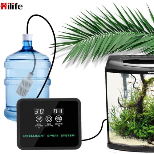 Automatic Watering System Electronic Timer For Garden Aquarium Touch Screen Spray Irrigation System Kit Garden Plant Sprayer
