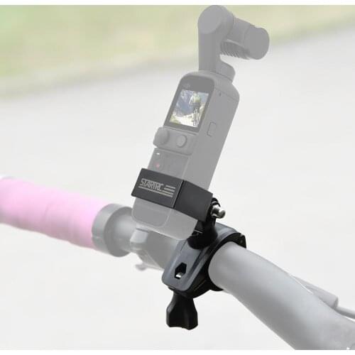 STARTRC Bicycle Motorcycle Body Expansion Fixed Bracket for DJI OSMO Pocket 2 / Pocket Bike Handlebar Mount Holder