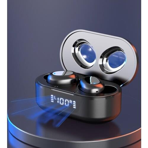 TW16 TWS LED Wireless Earphones Earbuds Stereo Waterproof Earbuds Outdoor Sports Running Headset