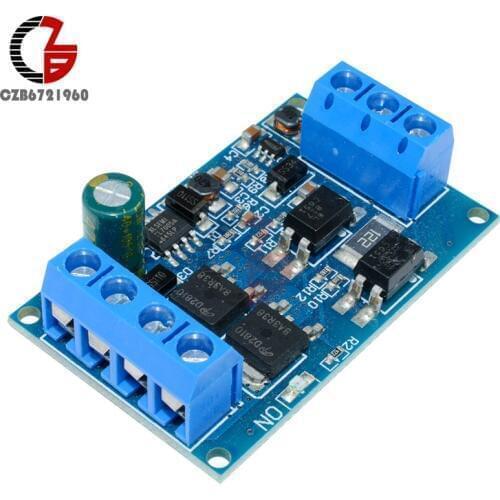 DC 4V-60V High-Power Dual MOS FET High and Low Level Trigger Drive Switch Module PWM Adjust Control