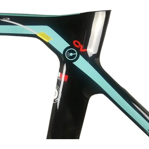 Black T1100 Glossy XR4 Carbon Frame Carbon Road Frames Bicycle Frameset With Fork+Seatpost+Headset+Clamp BB386