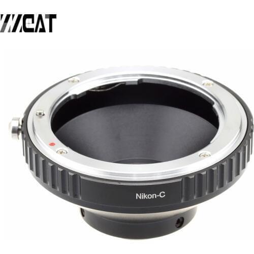 C-Canon C-Nikon C Mount Adapter CS Mount Transfer Lens Adaptor for Connecting Canon EOS EF Nikon F and C-mount Camera