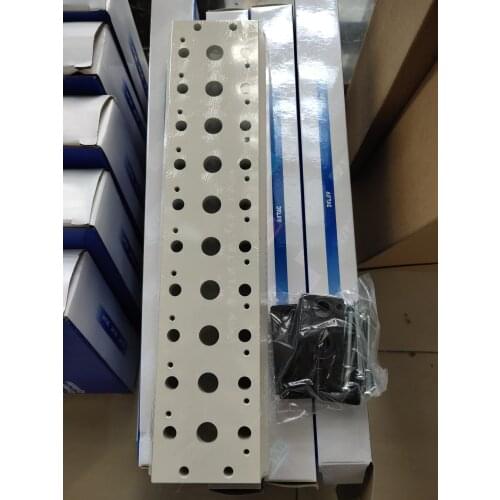 AirTac 4V210 Solenoid Valve Manifold 4V200M series 200M-4F/2F/5F/6F/8F 4 Station 6 Station