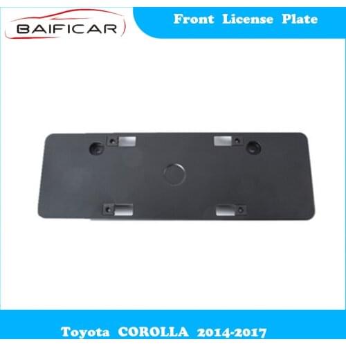 Baificar Brand New High Quality Front License Plate Frame Plate Bracket for Toyota COROLLA 2014-2017