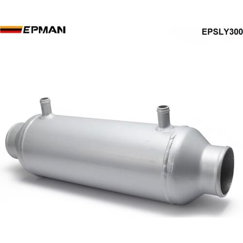 EPMAN Universal Bar And Plate Turbo Front-Mount Liquid To Air Barrel Intercooler 5" x 12" Cooler Turbo Supercharger EPSLY300