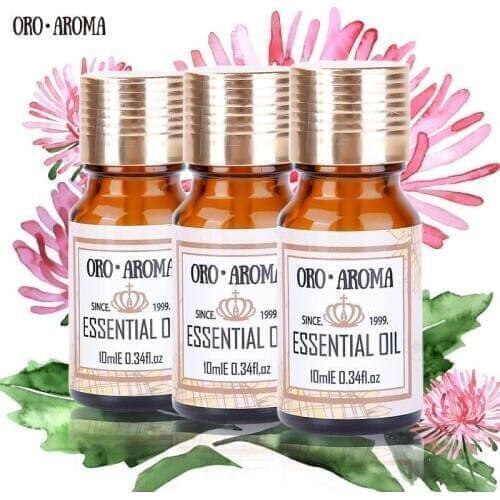 Famous brand oroaroma Jasmine Tea Tree Ylang essential oils Pack For Aromatherapy Massage Spa Bath 10ml*3