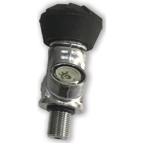 AC931 Pcp Valve 30Mpa 4500Psi Compressed Air Cylinder Valve High Pressure Gas Cylinders M18*1.5 Thread Acecare