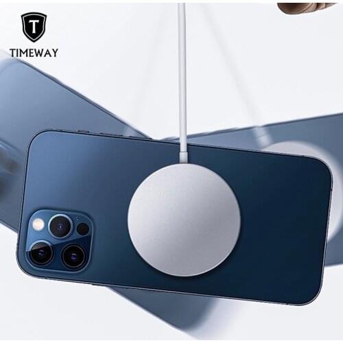 Orignal 15W Magnetic Wireless Charger For iPhone 12 Pro Max 12 Mini EU Plug Fast Charging 11 XS XR X