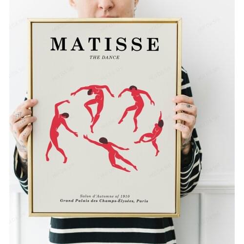 Henri Matisse Print, art Exhibition Poster, Art Print, The Dance Matisse, Canvas Poster, Henri Matisse Exhibition