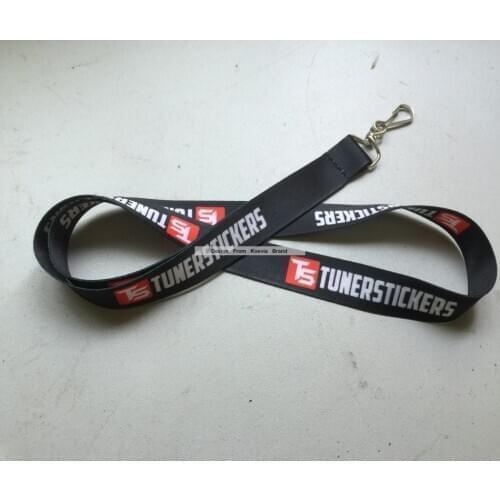 Print Lanyards Custom Logo Cheap Polyester Business Exhibition Meeting Lanyard Neck Strap Your Own Company Logo Lanyard