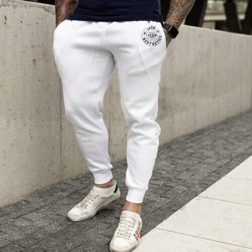 New Joggers Casual Pants Fitness Men Sportswear Tracksuit Bottoms Skinny Sweatpants Trousers Black Navy blue Gyms Track Pants