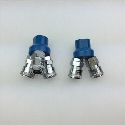 STARPAD Motorcycle accessories tracheal trigeminal head round two way pneumatic quick connector air pump air compressor