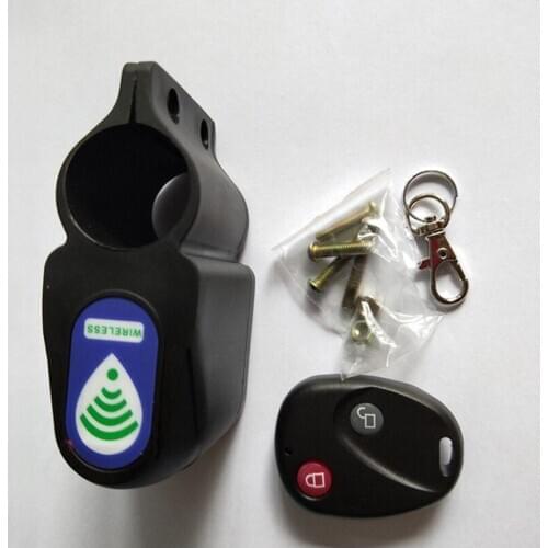 Bicycle Anti-theft Bike Lock Professional Cycling Security Lock Wireless Remote Control Vibration Alarm 110dB Bicycle Alarm